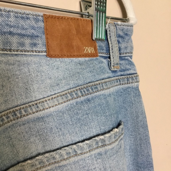 Zara crop step hem jeans - Picture 5 of 7